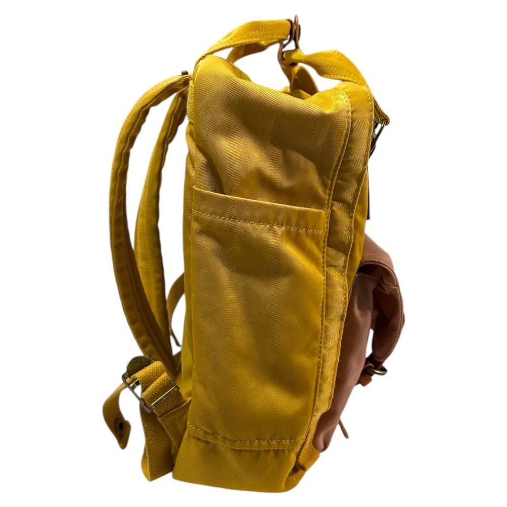Stylish Yellow and Pink‎ Backpack by Doughnut